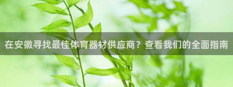 星欧娱乐平台怎么样：在安徽寻找最佳体育器材供应商？查看我们的